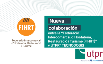 Nueva colaboración entre la “Federació Intercomarcal d’Hostaleria, Restauració i Turisme (FIHRT)” y UTPR® TECNODOSIS